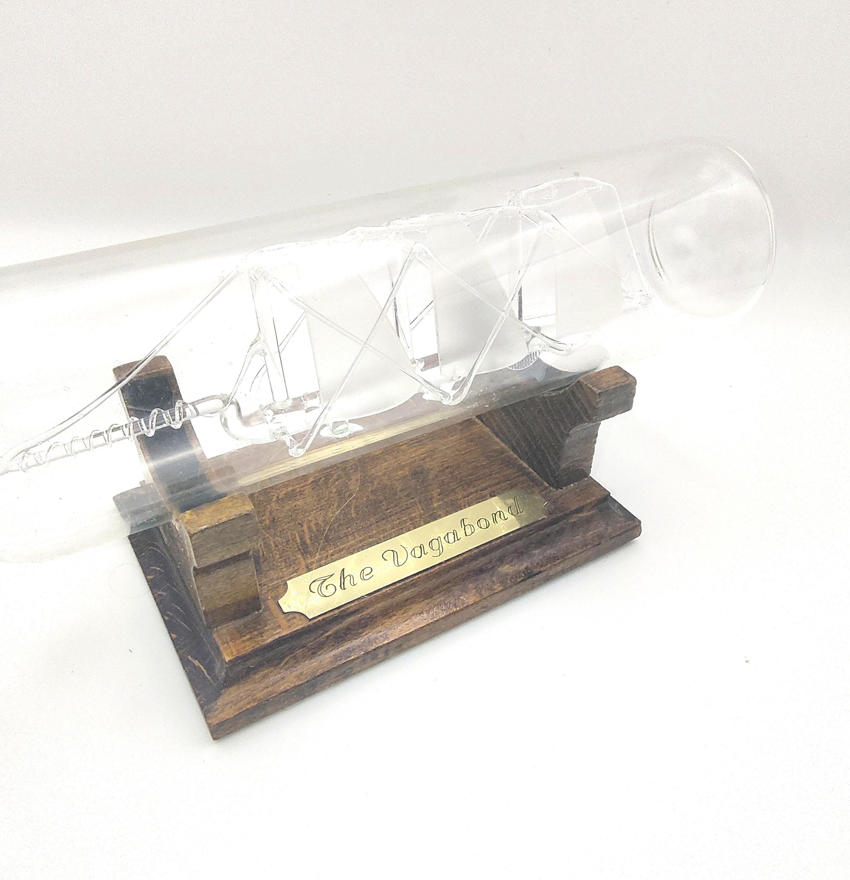 Vintage Mayflower Glass Ltd Ship in a Bottle - the Vagabond Glass
