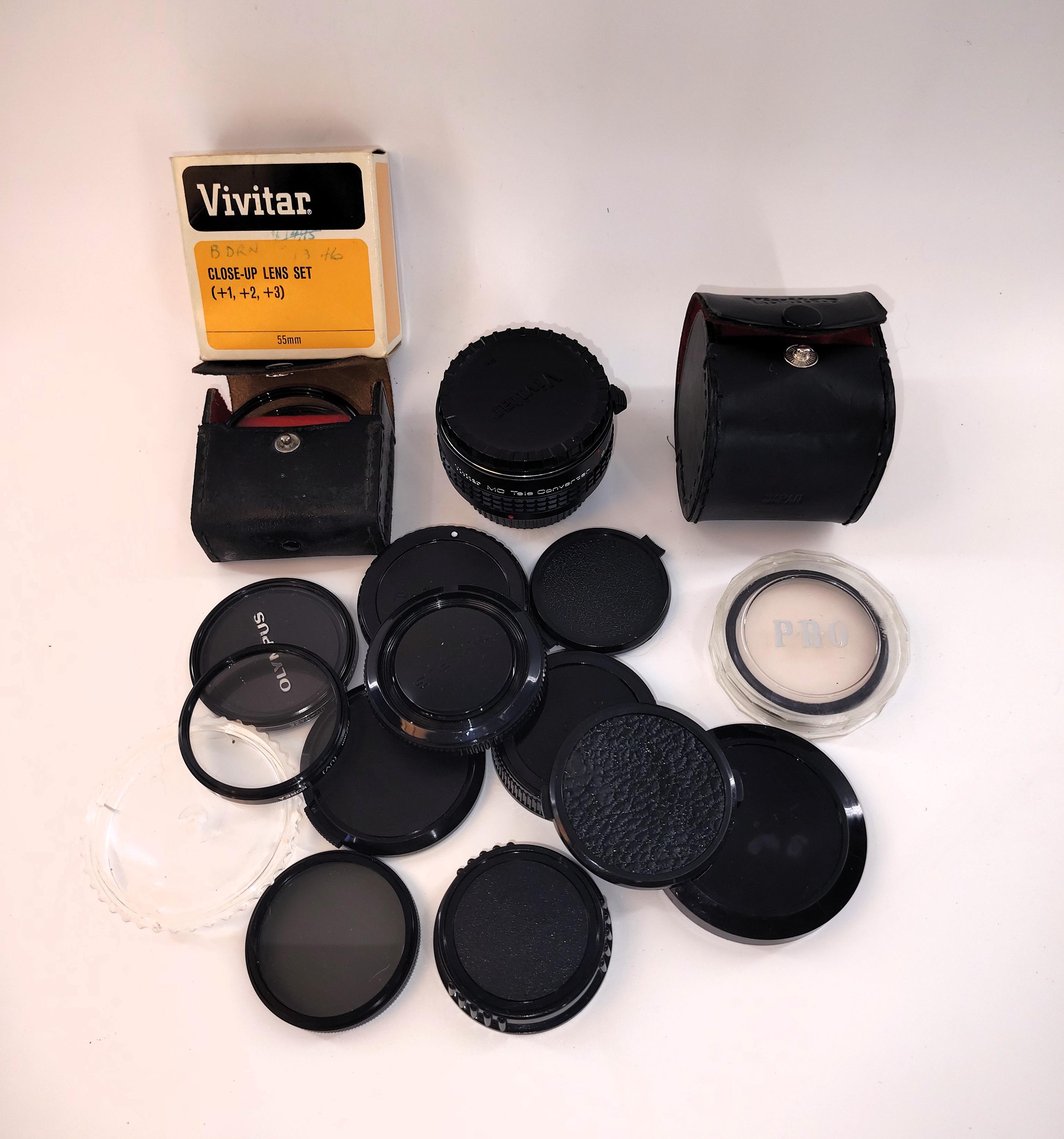 Vintage Vivitar Close-up Lens Set With Olympic Caps - Etsy