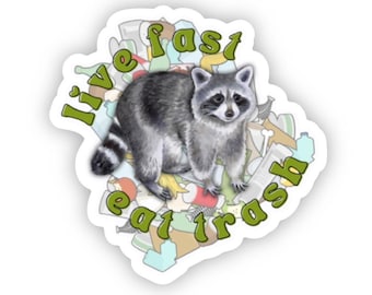 Live Fast Sticker