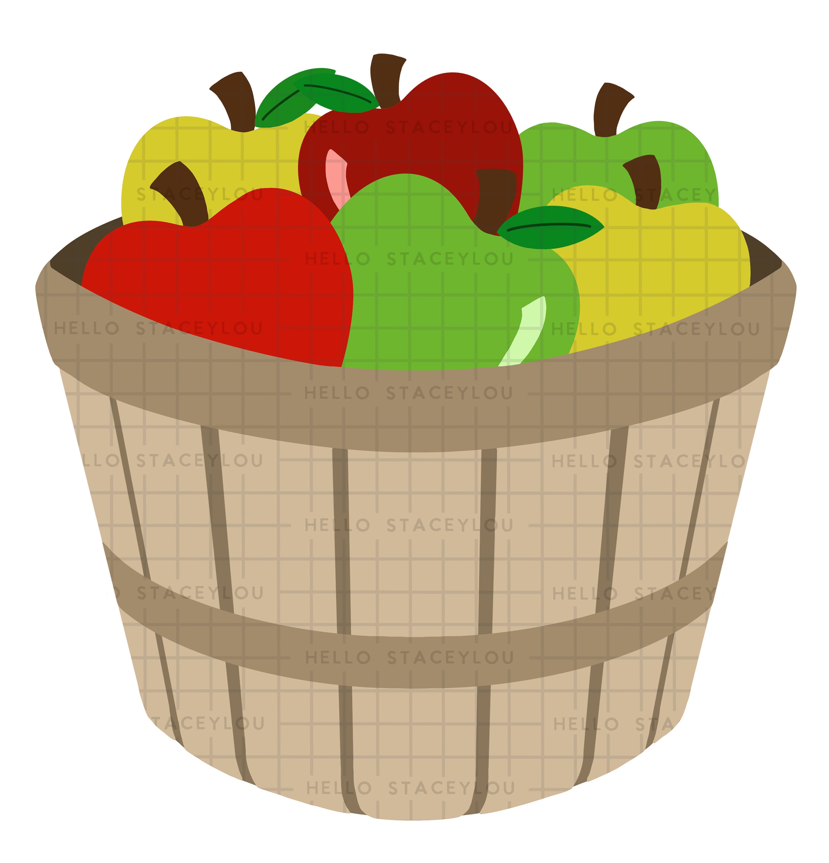 One Apple Clipart September