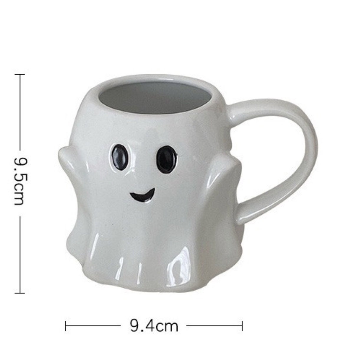 SPOOKY Ghost Halloween Ceramic Mug / Cup Ghost Mug - Etsy
