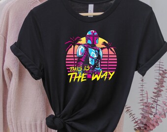 The Mandalorian Helmet Shirt, Star Wars Vintage Tshirt, Star Wars Shirt, The Mandalorian Shirt, Mando Shirt, Unisex Shirt