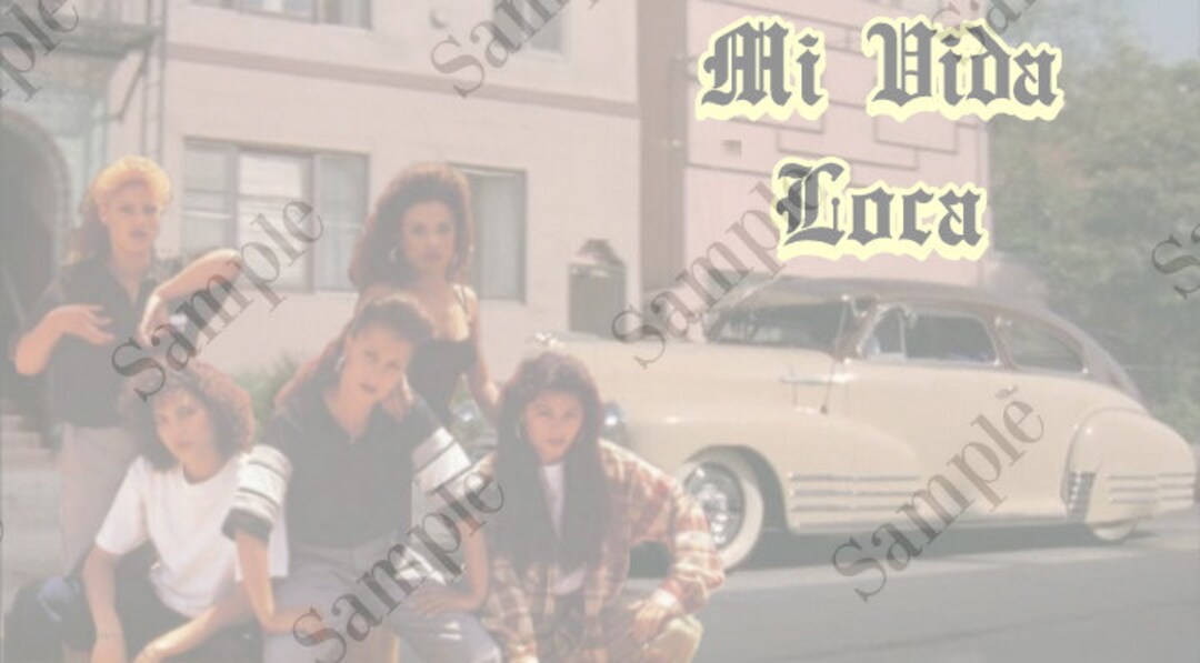 Custom Mi Vida Loca Png Sublimation Images Etsy