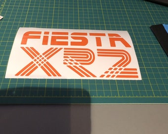 Ford fiesta mk2 XR2 boot lid sticker/Decal