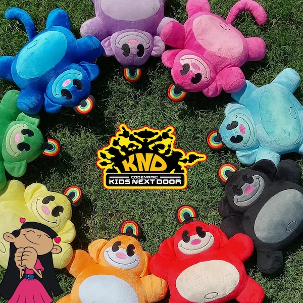 Rainbow Monkeys |Codename Kids Next Door|Handmade Plush Toys Cartoon Network