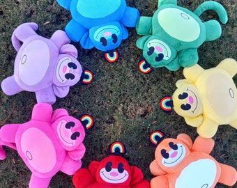 Rainbow Monkeys |Codename Kids Next Door| 13inch Handmade Plush Toys Cartoon Network