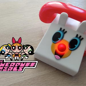 Powerpuff Girls Hotline Toy Telephone {Cosplay} (LED powered nose)