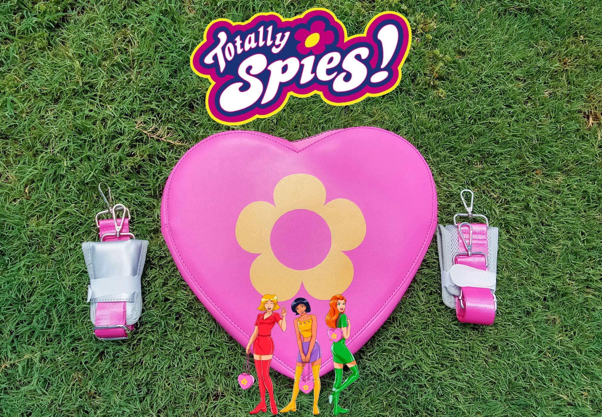 Totally Spies Jetpack Backpack Handbag/purse Handmade, Cosplay