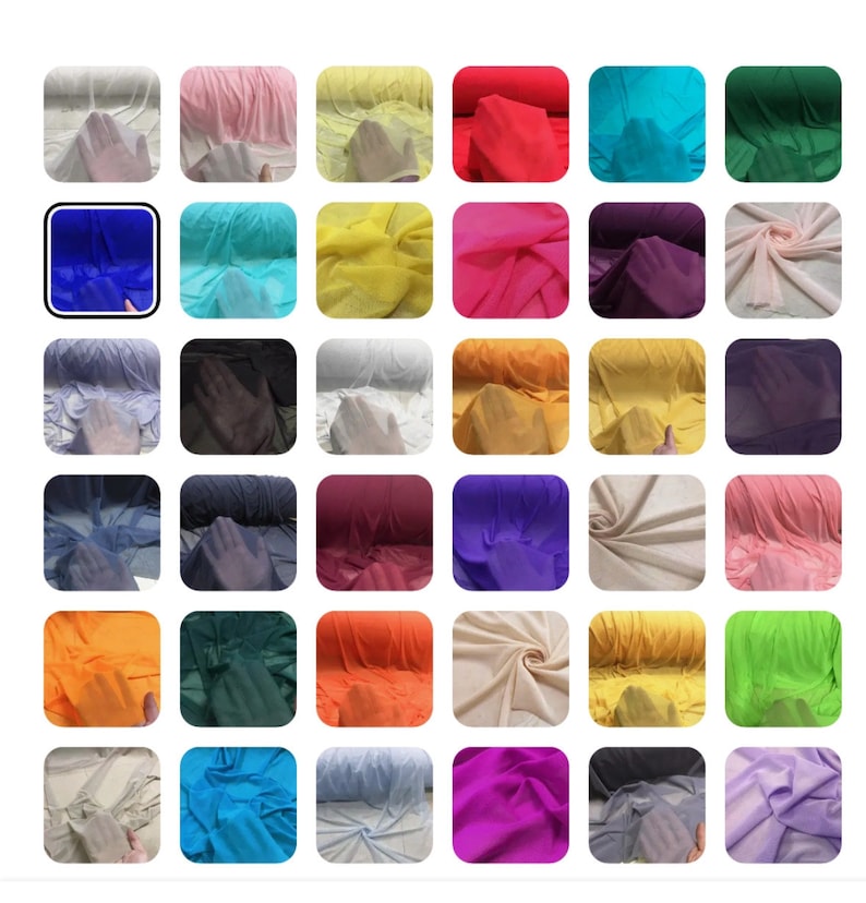 Puede incluir: Surtido de 36 rollos de tela transparente en varios colores, incluyendo azul, verde, rojo, amarillo, naranja, rosa, morado y blanco. La tela est&aacute; enrollada y se muestra sobre un fondo blanco.