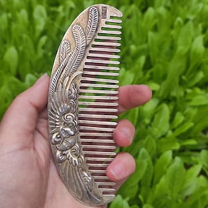 Antique Sterling Hair Comb - Etsy display picture 1