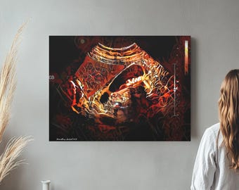 Gallbladder Ultrasound Art, Canvas or Acrylic, Anatomy Radiology Art Science Medical Student Medicine