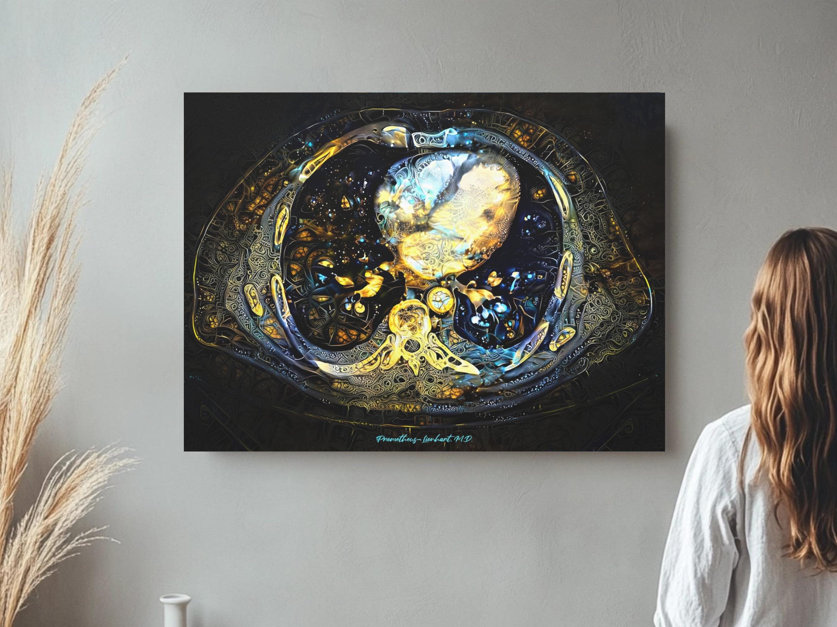 アート・デザイン・音楽 Masterpieces of Medical Photography Chest Lung Pulmonary Art, Canvas, Anatomy Radiology Art Science