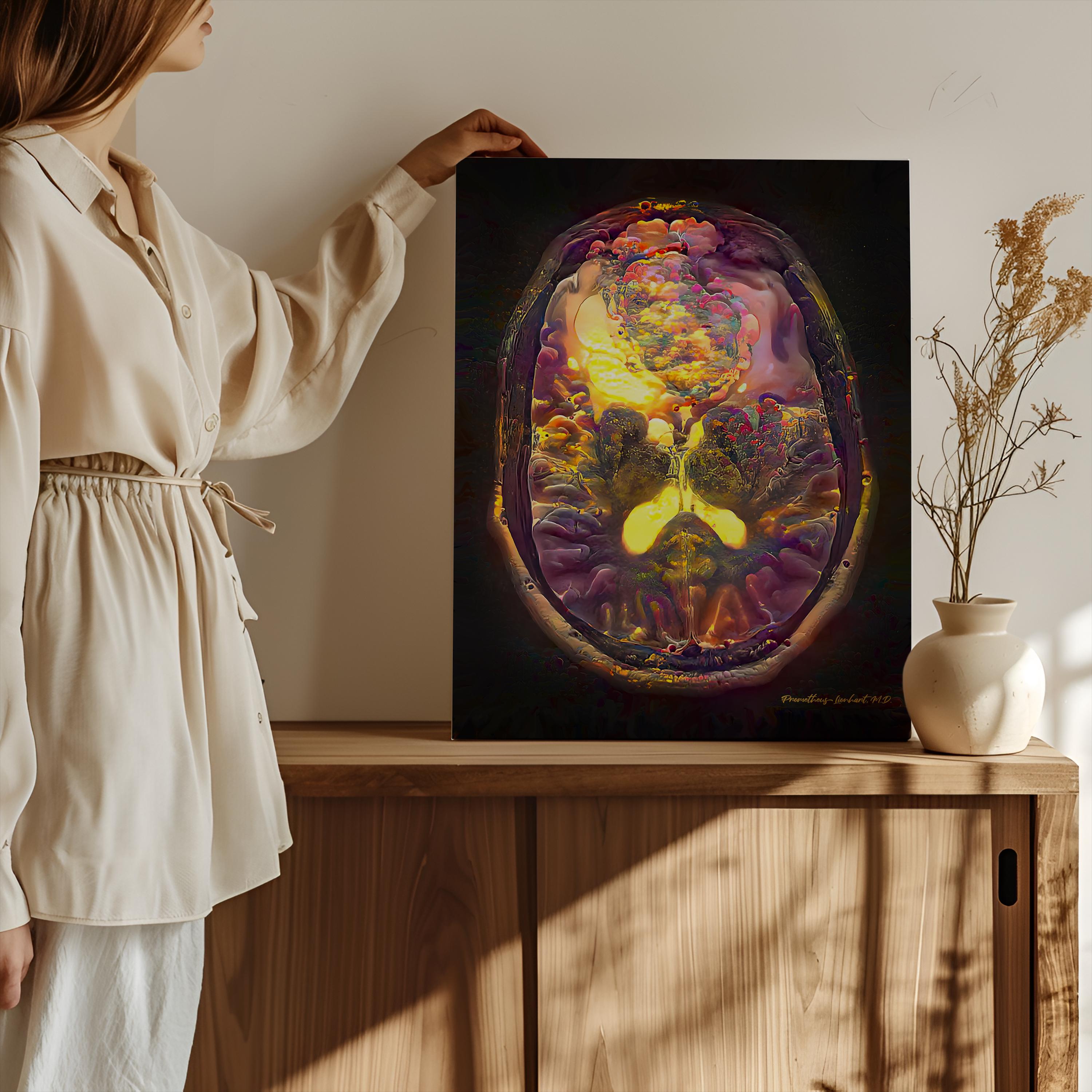 Brain Anatomy Brain Tumor, Ready to Hang Canvas, Radiology