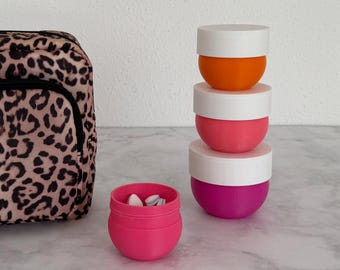 3D print file STL tin with lid/screw cap with commercial license storage pill box travel tin candy tin