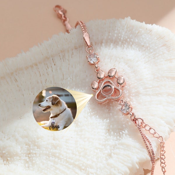 Dog Picture in Bracelet Etsy UK