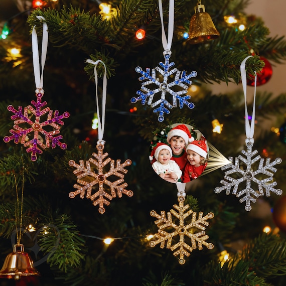 Personalized Projection Photo Ornament For Christmas