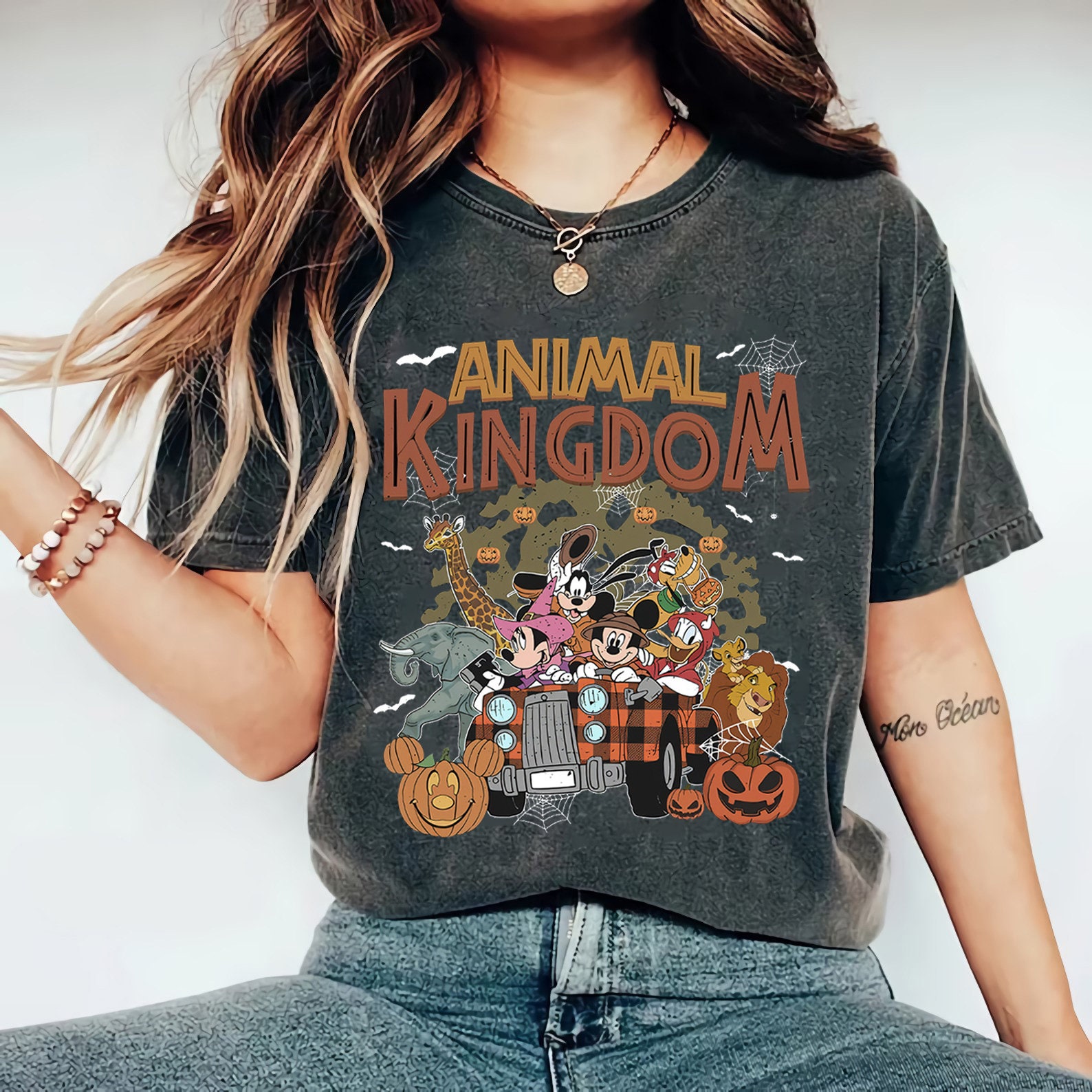 Discover Disney Animal Kingdom Halloween Shirt, Mickey And Friends Animal Kingdom Shirt, Disneyland Halloween Shirt, Disney Family Vacation Shirt