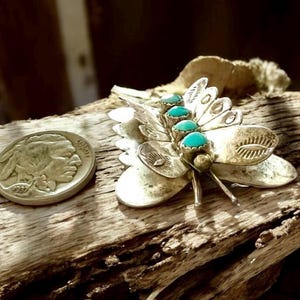 Silver Butterfly Bracelet Stamped - Etsy