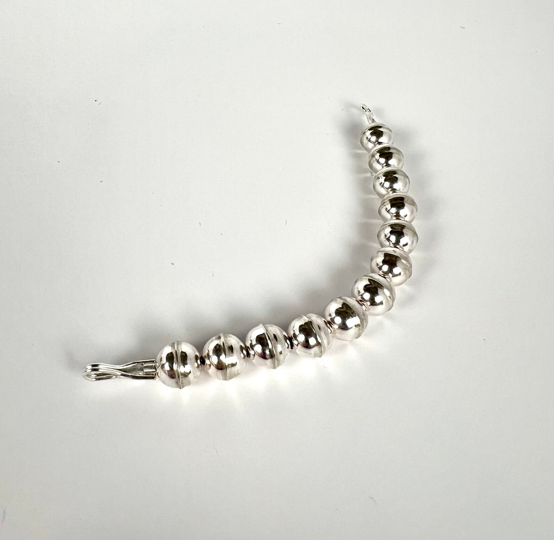 Squash Blossom Necklace Extender. Necklace Extension. Sterling Silver