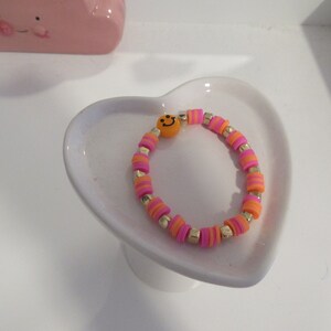 Smiley face bracelet