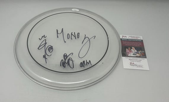 モノバンド署名入りドラムヘッド JSA COA - Etsy 日本