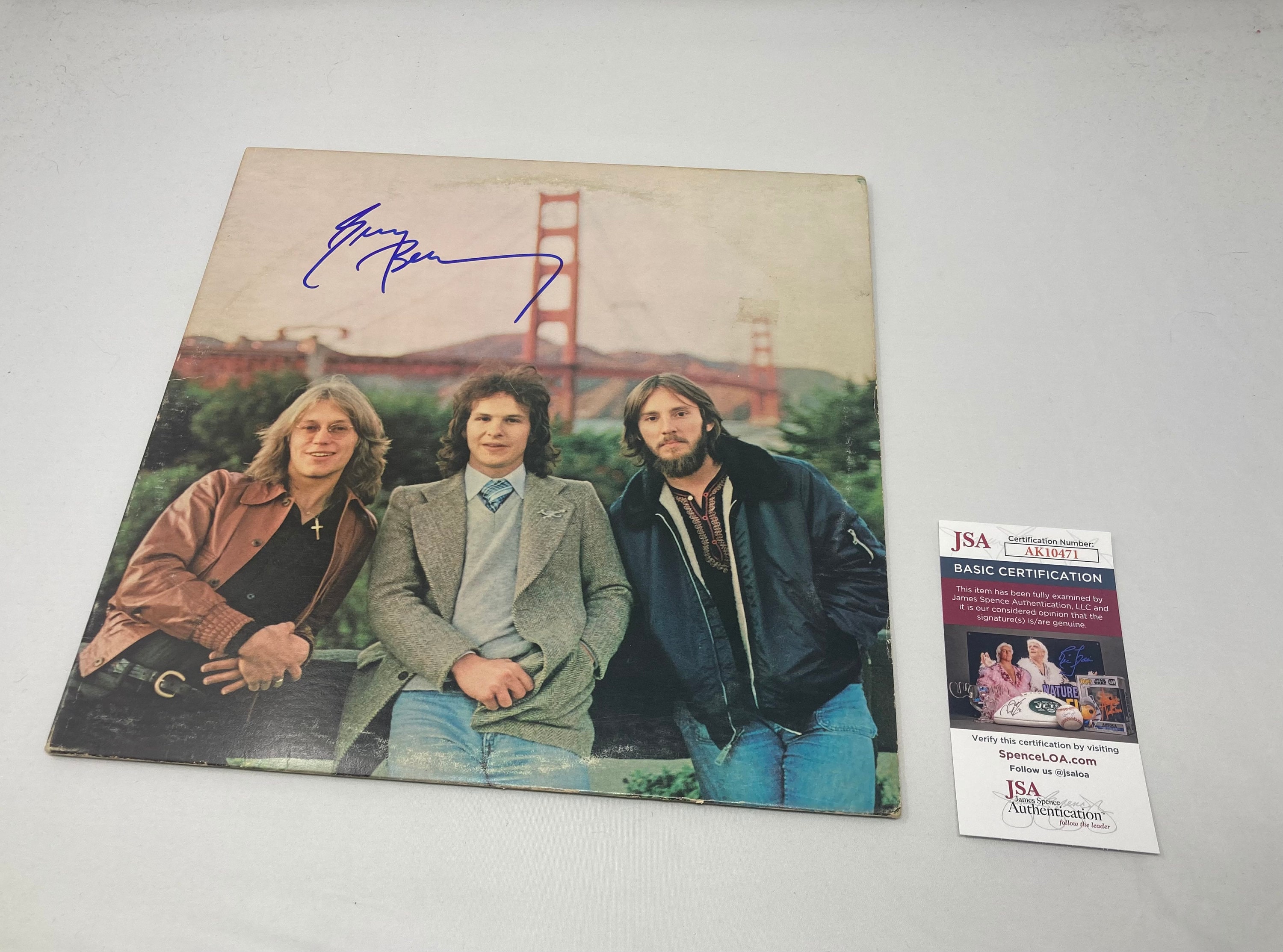 Gerry Beckley's America サイン入り Gerry Beckley Signed America Heart Album JSA COA - Etsy