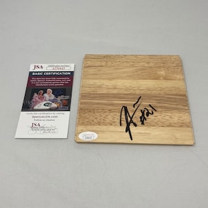 Aaron Wiggins signed 6x6 Floor Oklahoma City Thunder Maryland Terrapins JSA COA