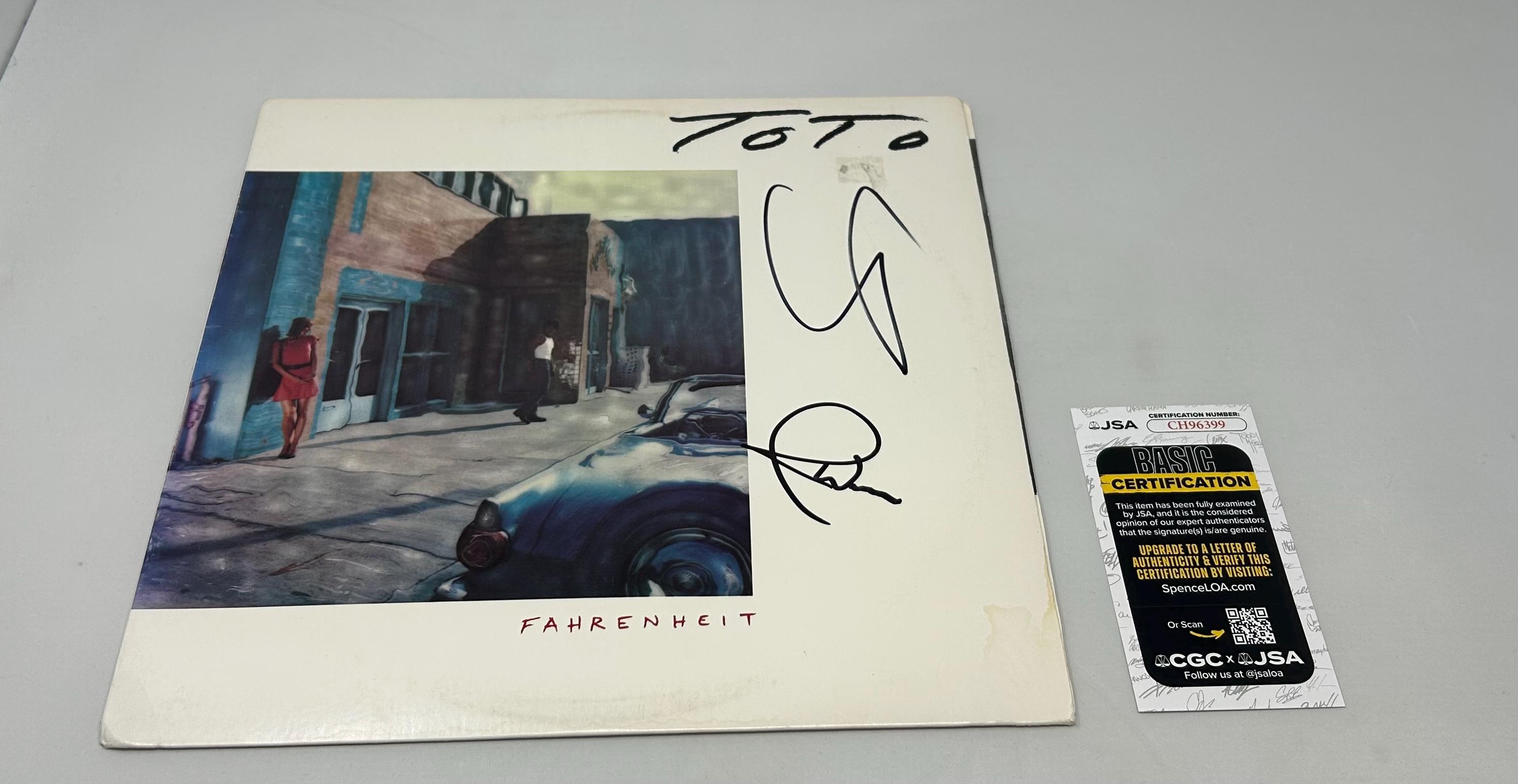 Toto Signed Album - Etsy