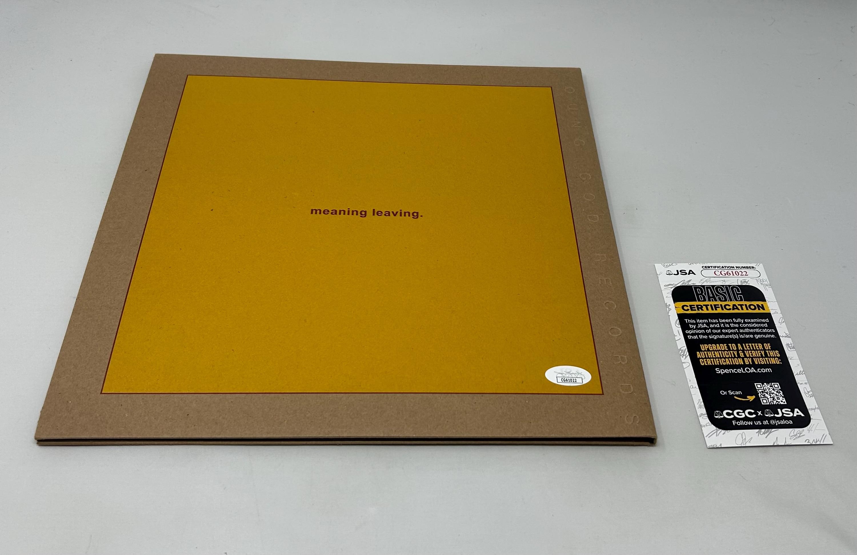 Michael Gira of Swans Signed Leaving Meaning Album JSA COA - Etsy