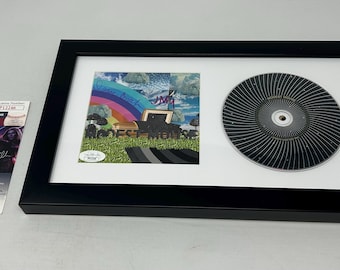 Modest Mouse signed The Golden Casket CD Framed JSA COA