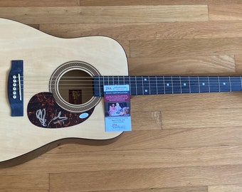 Goo Goo Dolls signed Acoustic Guitar JSA COA (John & Robby)