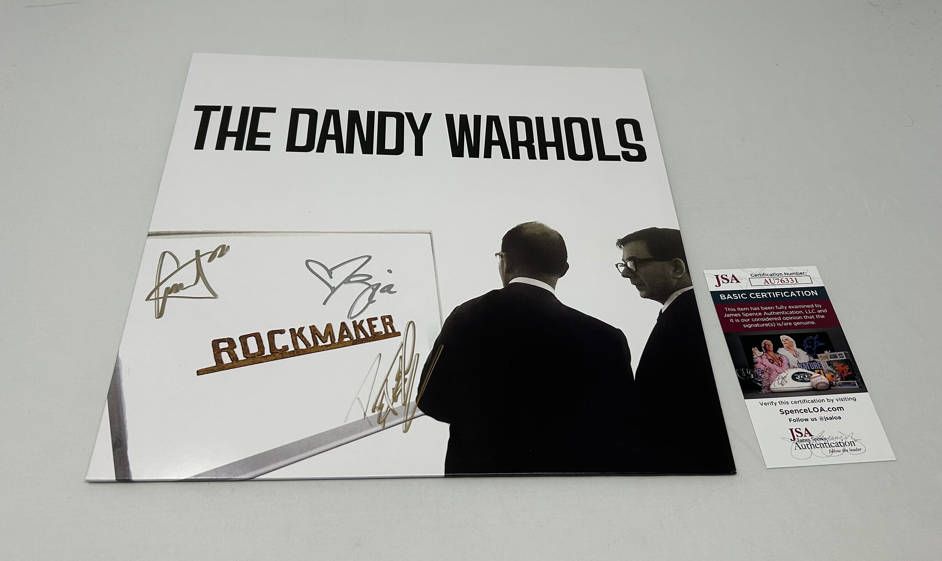 The Dandy Warhols Signed Rockmaker Album JSA COA - Etsy