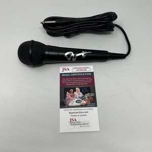 Micrófono firmado Ant of Atmosphere JSA COA