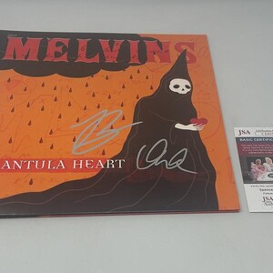 Melvins signed Tarantula Heart Album JSA COA