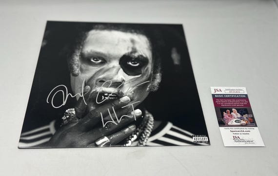 Denzel Curry Signed Ta13oo Album JSA COA - Etsy