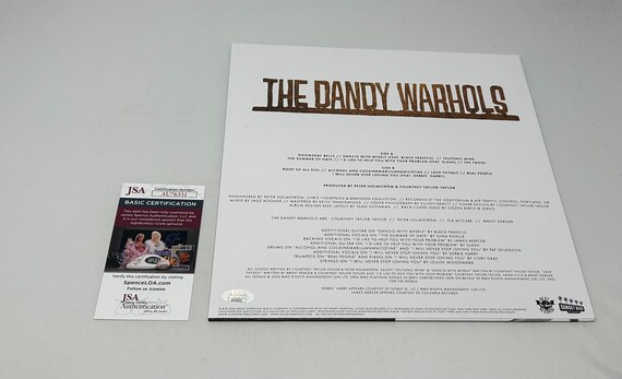 The Dandy Warhols Signed Rockmaker Album JSA COA - Etsy
