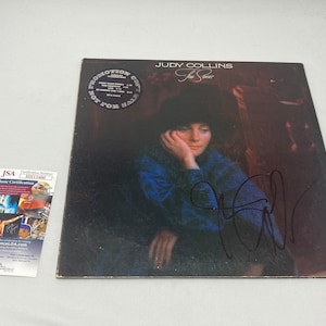 Judy Collins signed Love Stories Album JSA COA