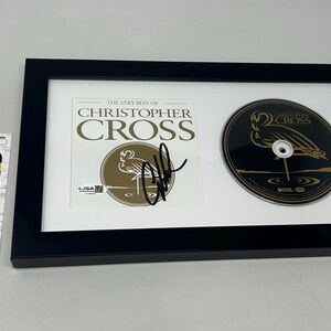Christopher Cross Signed the Very Best of Chrstopher Cross CD