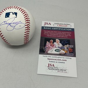 Jimmy Rollins signed OMLB Baseball Philadelphia Phillies JSA COA