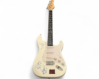 Napalm Death signed Electric Guitar JSA COA