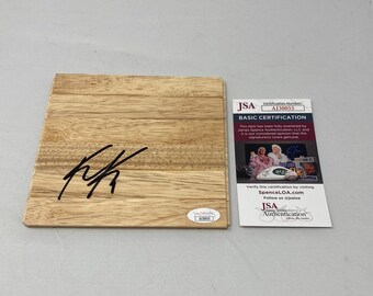 Kevin Knox signed 6x6 Floor Kentucky Wildcats Portland Trail Blazers JSA COA