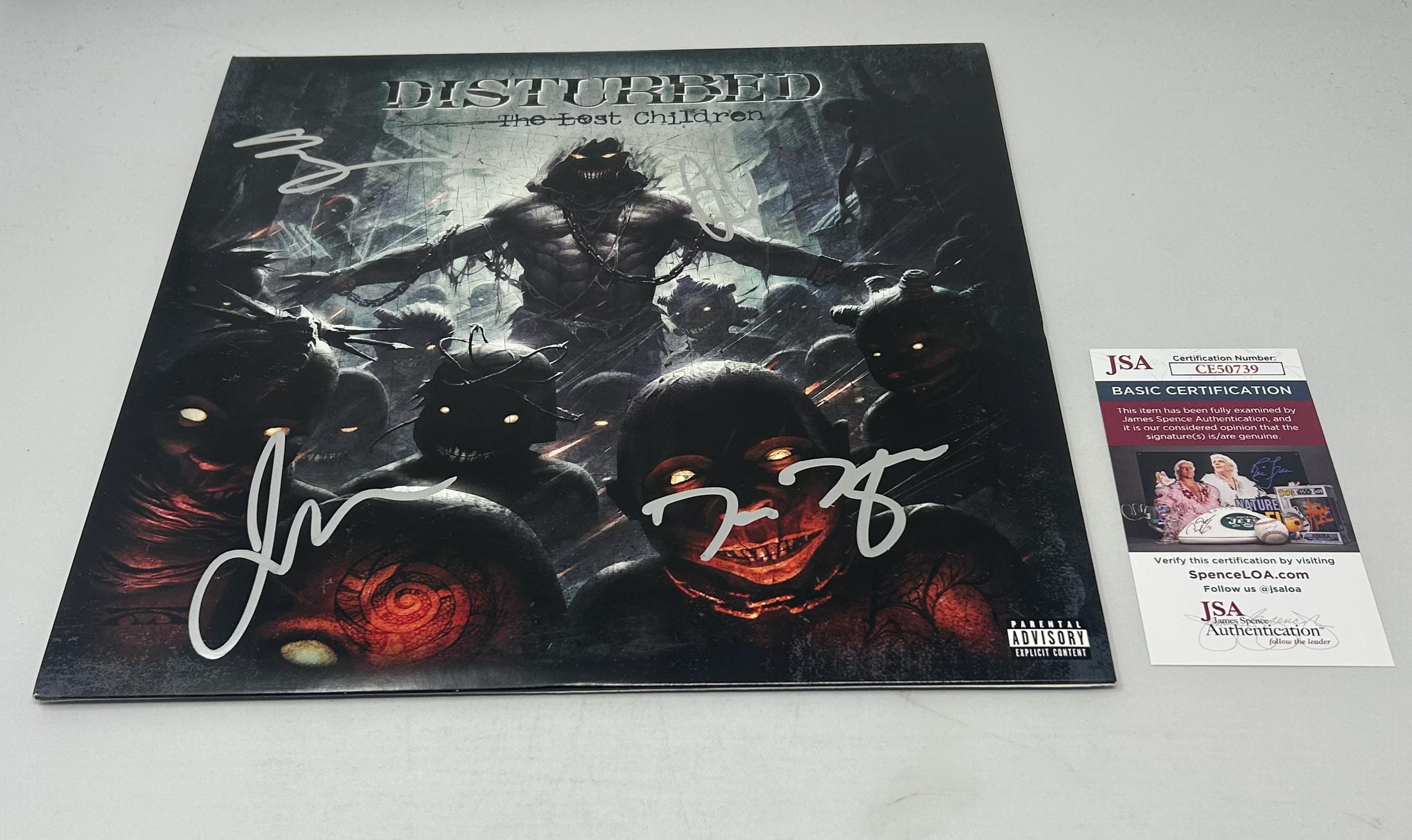 Disturbed Signed the Lost Children Album JSA COA - Etsy