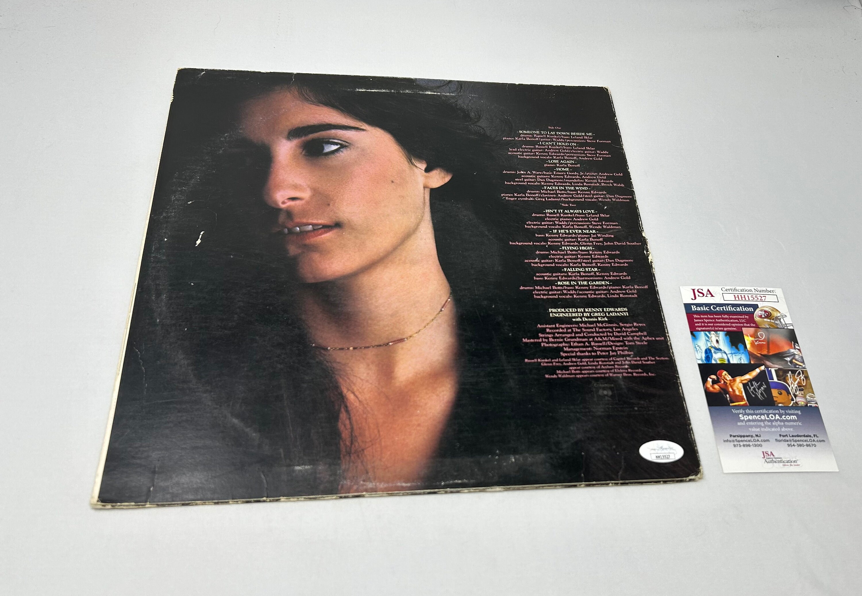 Karla Bonoff Signed Album JSA COA - Etsy Australia