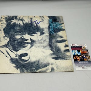 Larry Taylor ha firmato l&#39;album John Mayall Memories JSA COA