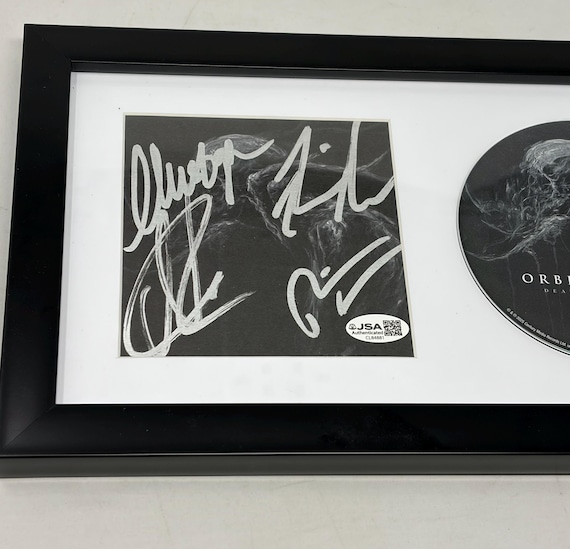 Orbit Culture Signed Death Above Life CD Booklet Framed JSA COA - Etsy