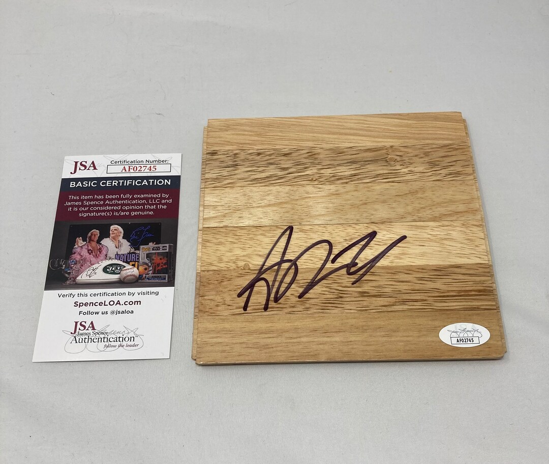 Austin Rivers Signed 6x6 Floor Minnesota Timberwolves Duke Blue Devils ...