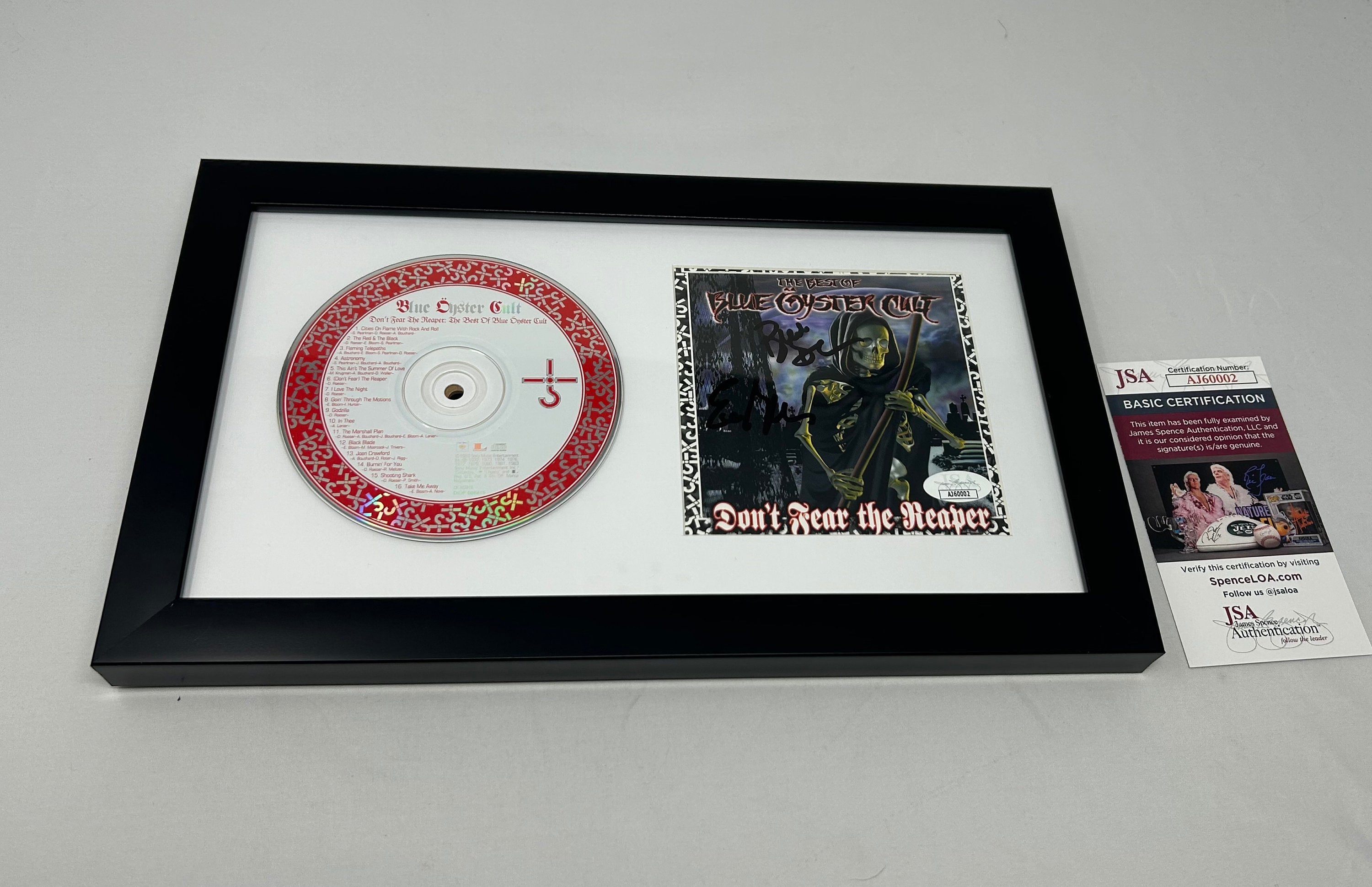 Blue Oyster Cult Signed Don't Fear the Reaper CD Cover JSA COA - Etsy