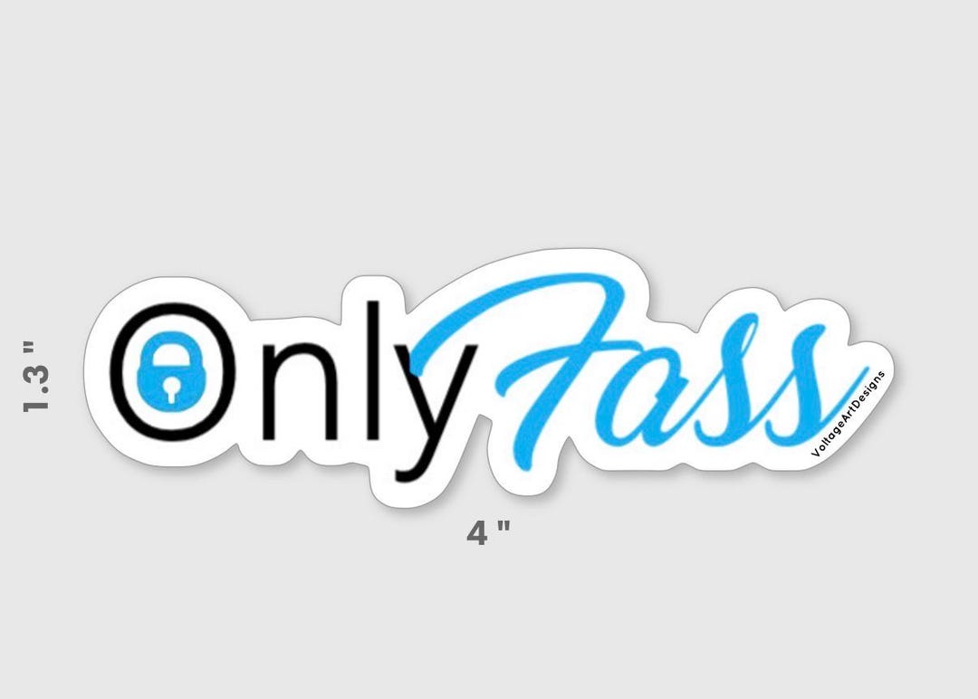 Fass Sticker Only Fass 4” Vinyl Stickers Weatherproof - Etsy