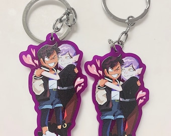 Owl house Lumity keychain