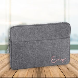 Personalised Laptop Smart Bags, Custom Name Printed Laptop Case Bags, Office 13 inches laptop Carry Bags, University Presents For Boyfriend